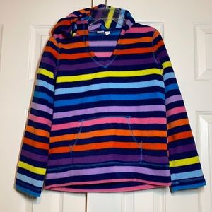 Comfy Multi Colored Fleece Hoodie